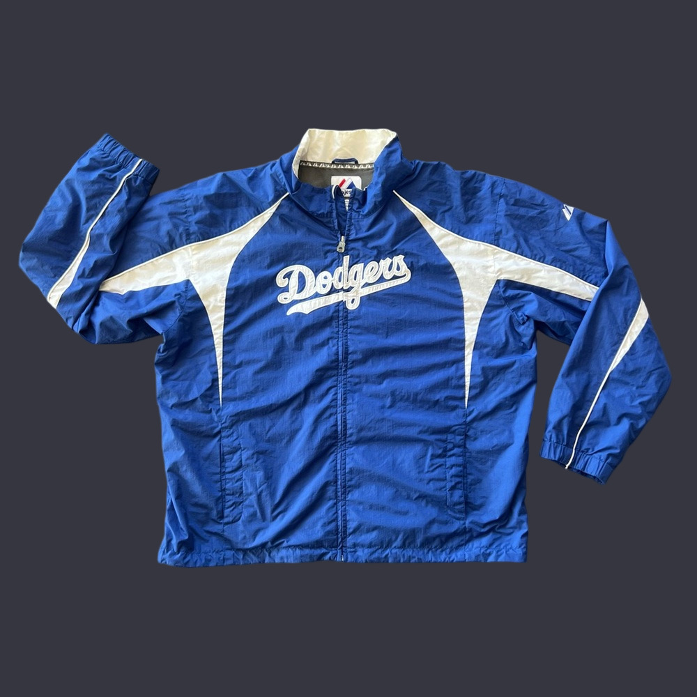 Los Angeles Dodgers Vintage Majestic Team Baseball Jacket